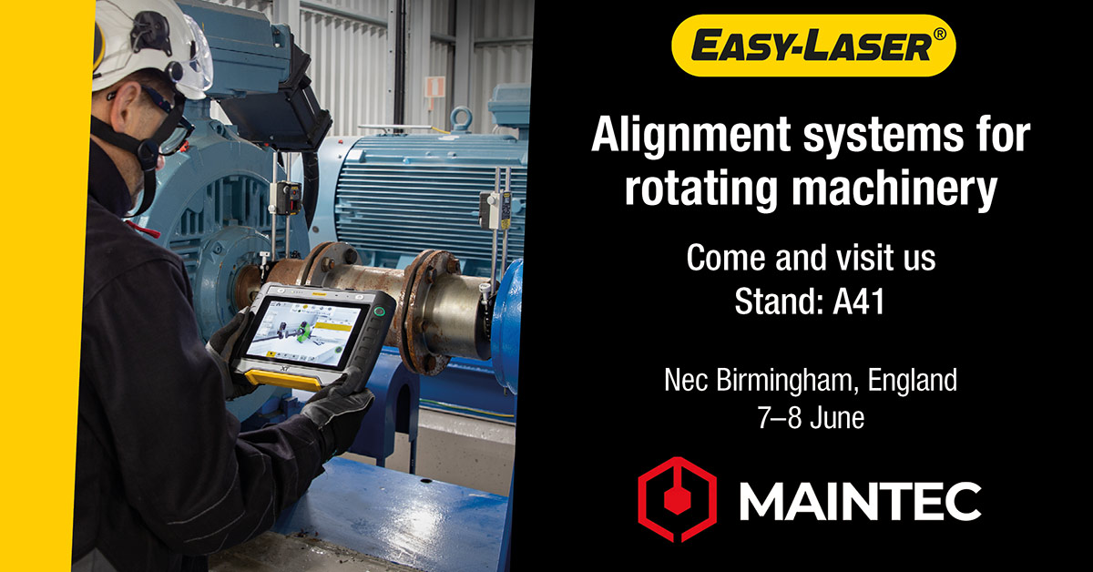 Easy-Laser alignment tools at Maintec