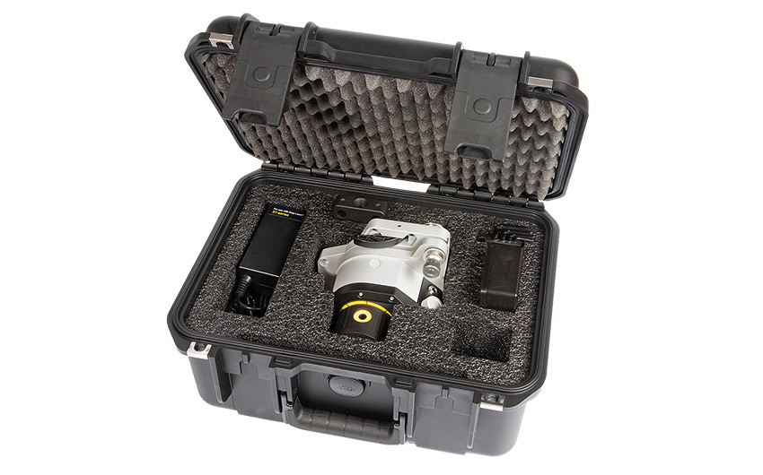 XT20 laser transmitter in case