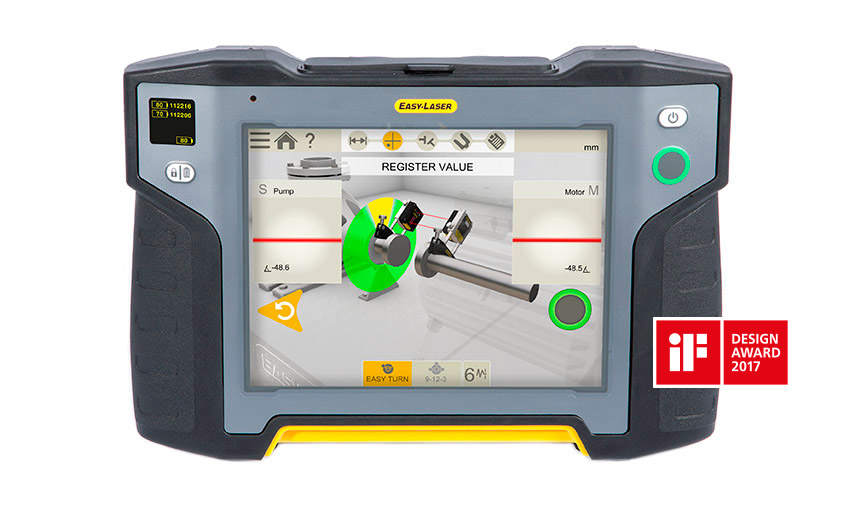 XT440 Användarvänligt system för axeluppriktning EasyLaser