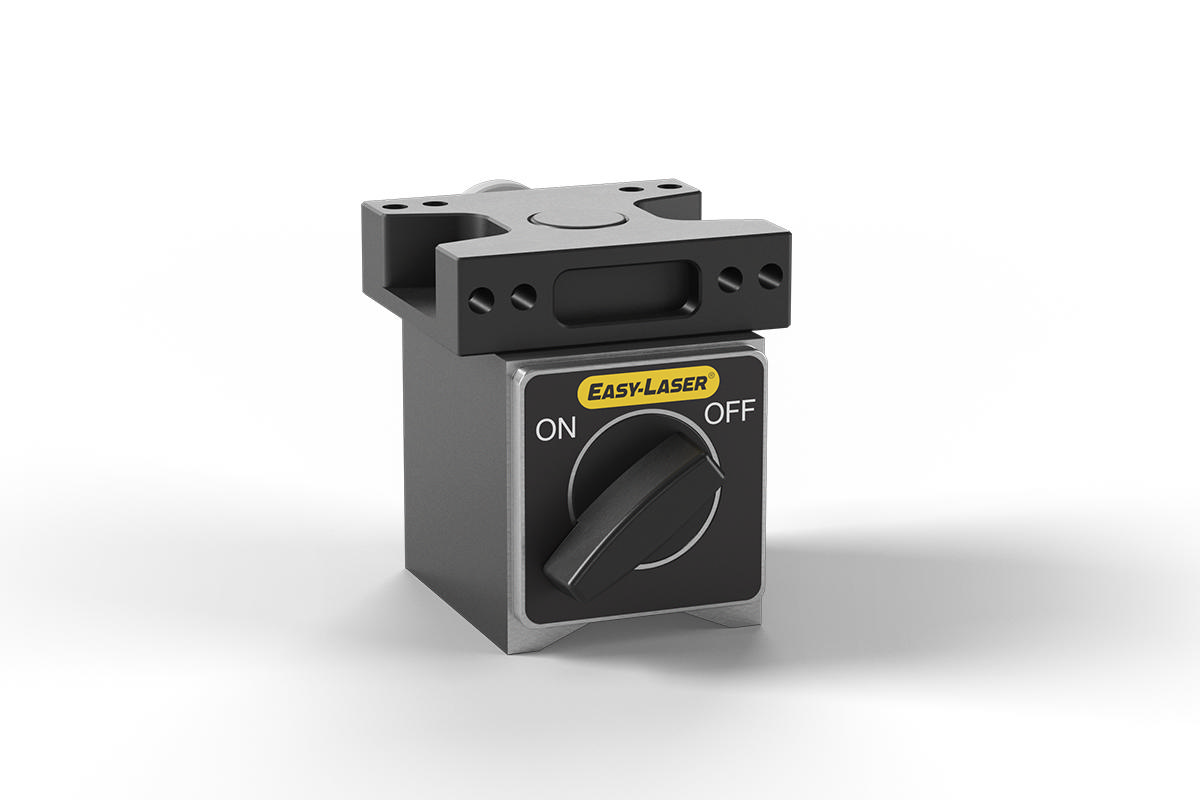 Magnet base with turnable head