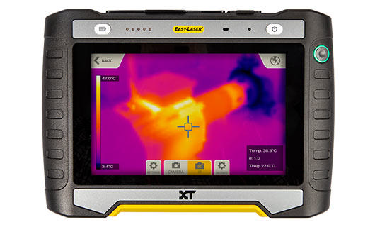 Easy-Laser XT12 with thermal camera