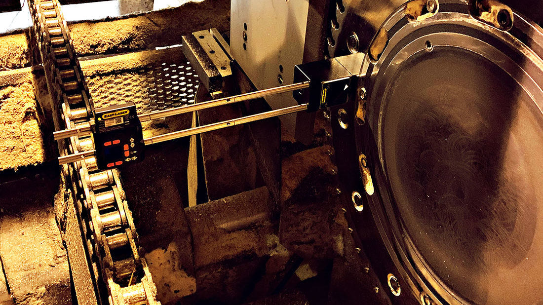 Measurement in saw line