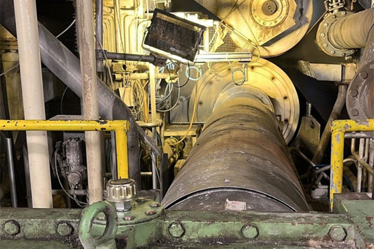 Large cardan shaft