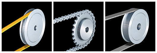 Different types of pulleys
