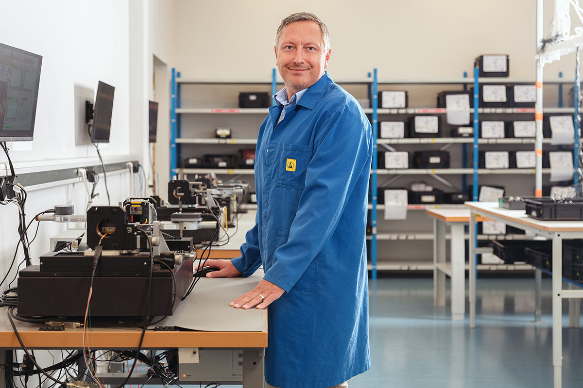 Calibration center employee