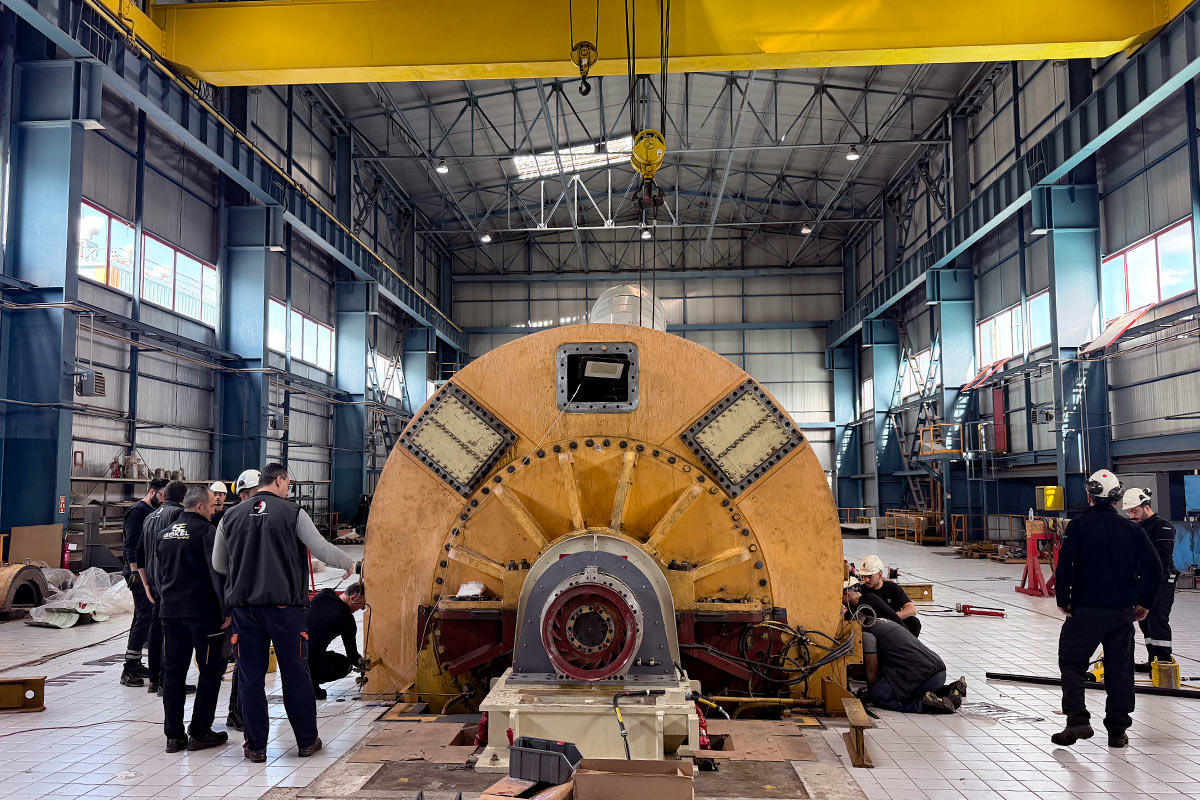 Turbine hall