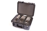 Case with shims