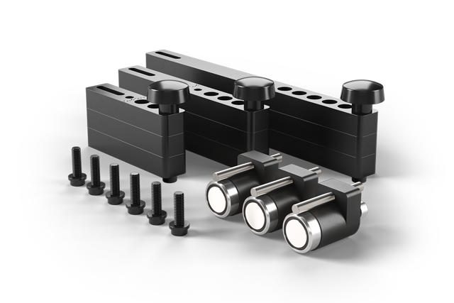 Arm kit with magnets for offset hub