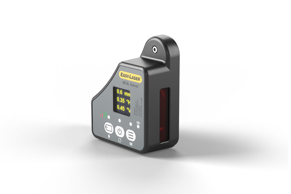 Wireless detector for belt alignment